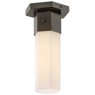 Hinkley Facet Small Flush Mount 5.25" Black Oxide