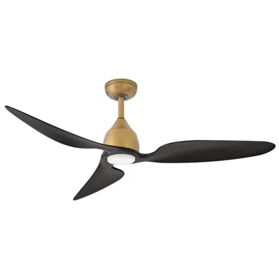 Hinkley Fan Azura 52" Led Smart Fan Heritage Brass