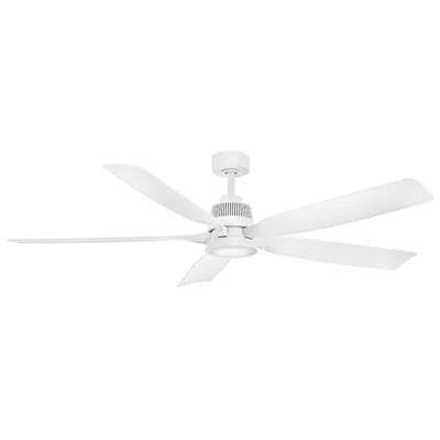 Hinkley Fan Bodin 64" Led Smart Fan Matte White