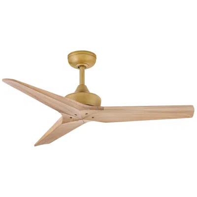 Hinkley Fan Chisel 44" Smart Fan Heritage Brass