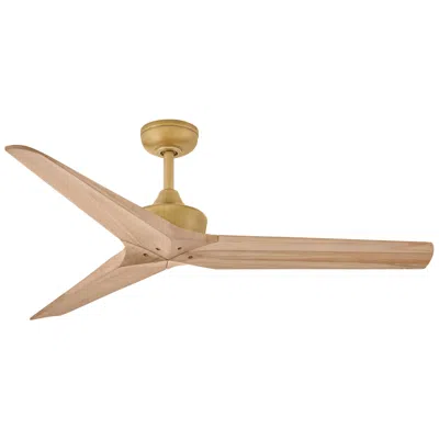 Hinkley Fan Chisel 52" Smart Fan Heritage Brass