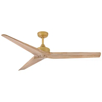 Hinkley Fan Chisel 60" Smart Fan Heritage Brass