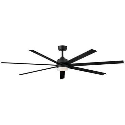 Hinkley Fan Current 72" Led Smart Fan Matte Black