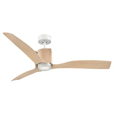 Hinkley Fan Sven 54" Led Smart Fan With Uplight Matte White