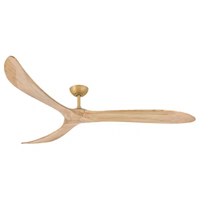 Hinkley Fan Swell 80" Smart Fan Heritage Brass