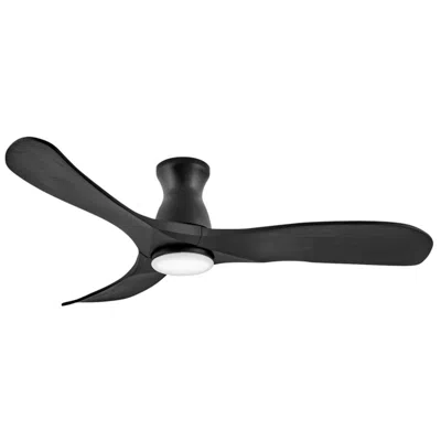 Hinkley Fan Swell Flush Illuminated 56" Led Smart Fan Matte Black