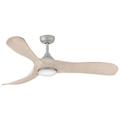 Hinkley Fan Swell Illuminated 56" Led Smart Fan Brushed Nickel