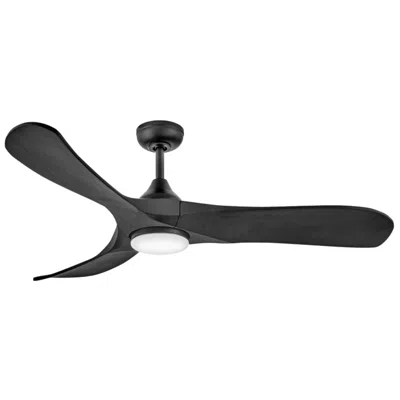 Hinkley Fan Swell Illuminated 56" Led Smart Fan Matte Black