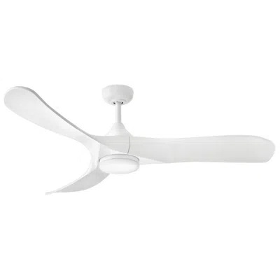 Hinkley Fan Swell Illuminated 56" Led Smart Fan Matte White