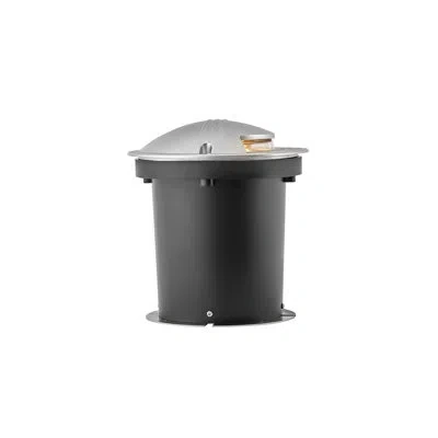 Hinkley Flare Led Uni-directional Well Light In Silver