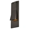 Hinkley Fold Medium Wall Mount Lantern In Black
