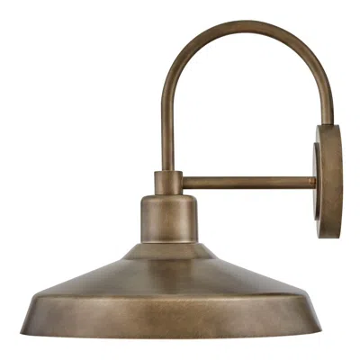 Hinkley Forge 16 1/2" High Burnished Bronze Outdoor Barn Wall Light