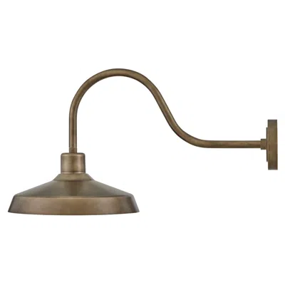 Hinkley Forge 17 1/2" High Burnished Bronze Outdoor Barn Wall Light