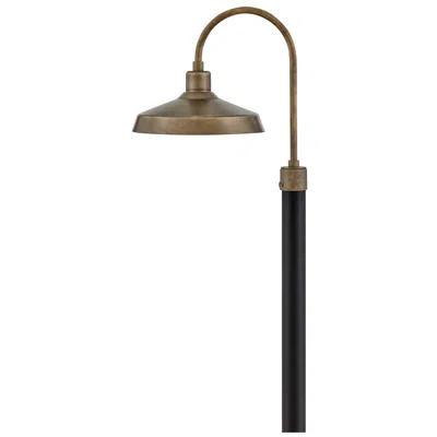 Hinkley Forge 22"h Burnished Bronze Outdoor Post/pier Mount Light