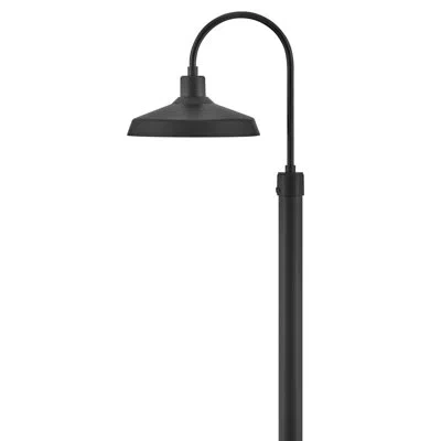 Hinkley Forge Post Lantern In Black