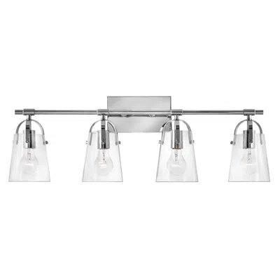 Hinkley Foster 31 3/4" Wide Chrome Bath Light By  Lighting
