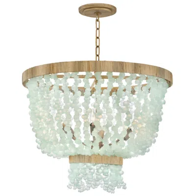 Hinkley Fredrick Ramond Chandelier Dune Medium Single Tier 25" Burnished Gold