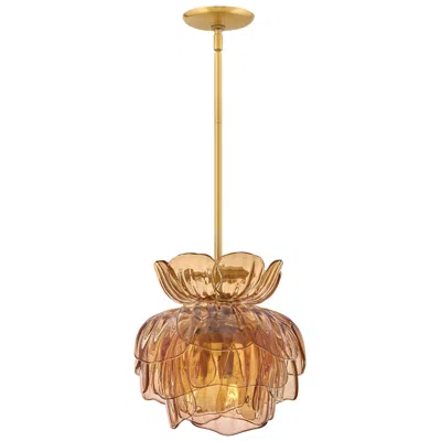 Hinkley Fredrick Ramond Fantine Medium Pendant 15" Unlacquered Brass