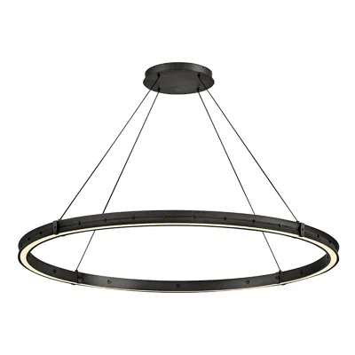 Hinkley Fredrick Ramond Interior Althea Extra Large Chandelier 53" Satin Black