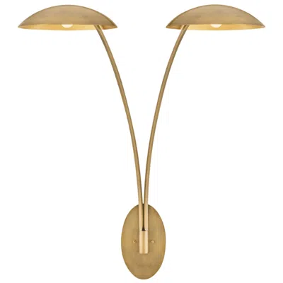 Hinkley Fredrick Ramond Interior Glenn Large Two Light Sconce 34" Heritage Bra