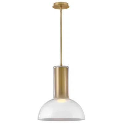 Hinkley Fredrick Ramond Interior Ombra Large Pendant 16" Lacquered Brass