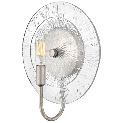 Hinkley Fredrick Ramond Interior Rene Medium Single Light Sconce 10" Glacial