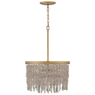 Hinkley Fredrick Ramond Rubina Convertible Semi Flus Hmount 18" Burnished Gold