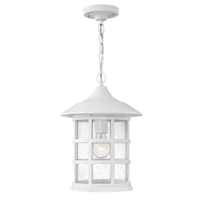Hinkley Freeport 1 - Bulb 14" H Outdoor Hanging Lantern In Classic White