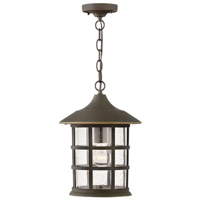 Hinkley Freeport 14" High Oil-rubbed Bronze Outdoor Hanging Light