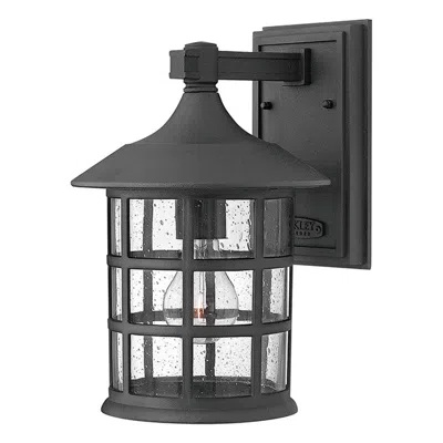 Hinkley Freeport Black 12 1/4" High Outdoor Wall Light