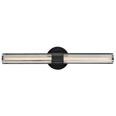 Hinkley Georgette 24" Wide Black Oxide Led Vanity Bath Light