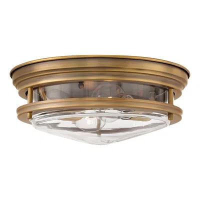Hinkley Hadley 12" Wide Brushed Bronze 2-light Ceiling Light