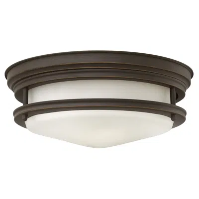 Hinkley Hadley 12" Wide Oil-rubbed Bronze Ceiling Light