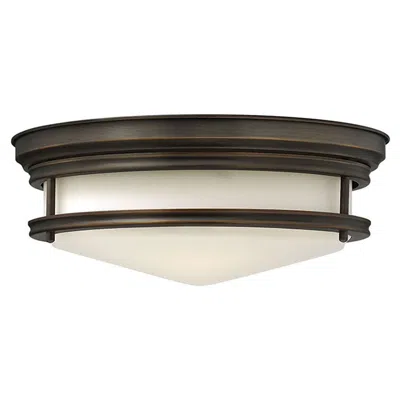 Hinkley Hadley 14" Wide Oil-rubbed Bronze Ceiling Light