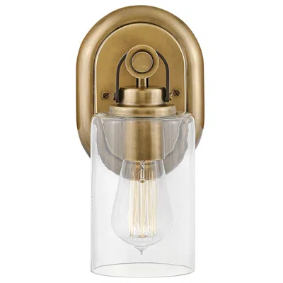 Hinkley Halstead 10 1/4" High Heritage Brass Wall Sconce