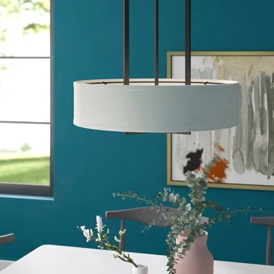 Hinkley Hampton Contemporary 3-light Pendant In Buckeye Bronze