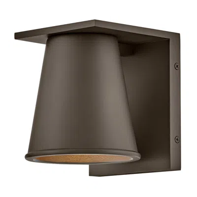 Hinkley Hans 6 1/4" High Architectural Bronze Led Outdoor Wall Light