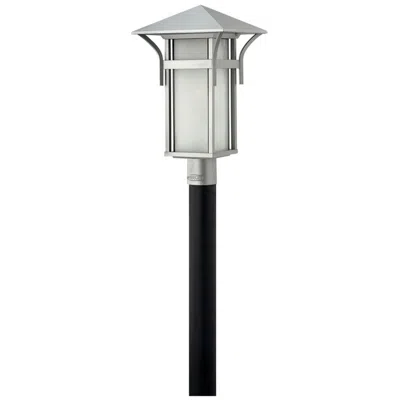 Hinkley Harbor Collection Titanium 19 1/2" High Post Light