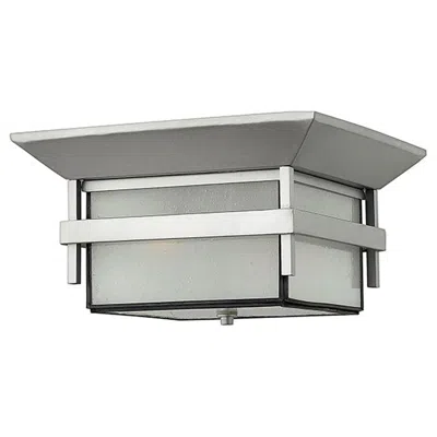Hinkley Harbor Titanium 7 3/4" High  Ceiling Light