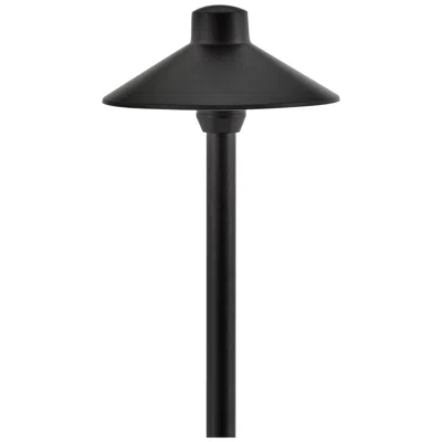 Hinkley Hardy Island Large Led Path Light 12v 22" Brass Satin Black
