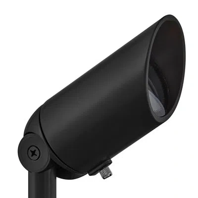 Hinkley Hardy Island Low Voltage Aluminum Accent In Satin Black