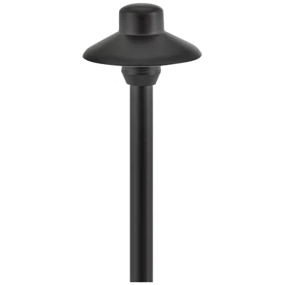 Hinkley Hardy Island Small Led Path Light 12v 15" Brass Satin Black