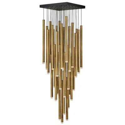 Hinkley Harmony 18" Wide Brass Chandelier By  Lighting