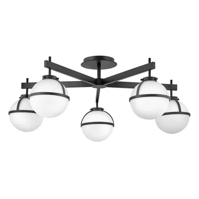 Hinkley Hollis 32" Wide Black Led Ceiling Light