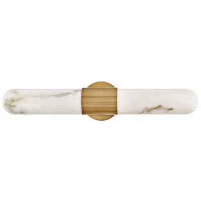 Hinkley Ibiza 24" Wide Heritage Brass 2-light Led Bath Light