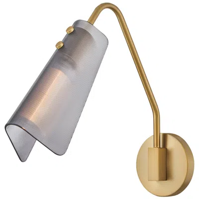 Hinkley Interior Altman Medium Single Light Sconce 4.75" Lacquered Bra