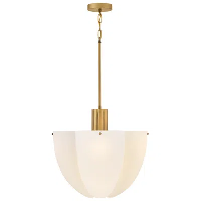 Hinkley Interior Becca Large Pendant 18" Heritage Brass