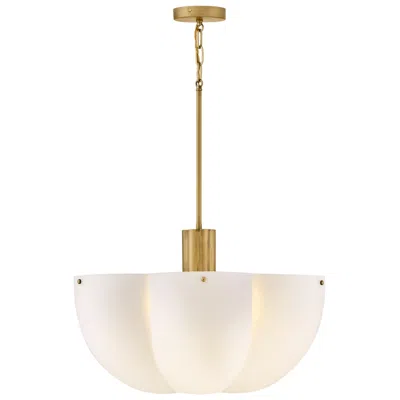 Hinkley Interior Becca Medium Chandelier 24" Heritage Brass