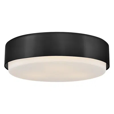 Hinkley Interior Cedric Medium Flush Mount 18" Black