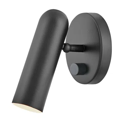 Hinkley Jax 6 3/4" High Black Led Wall Light